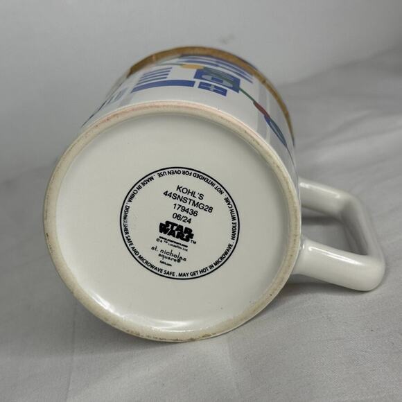 Star Wars R2-D2 Christmas Mug With Dome Lid St. Nicholas Square 2024 NEW - Picture 4 of 5
